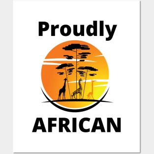 Proud African Posters and Art